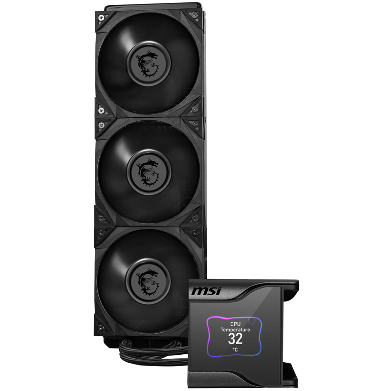 MSI MEG CORELIQUID S360 sistema di raffreddamento per computer Processore Raffreddatore di liquidi tutto in uno 14 cm Nero