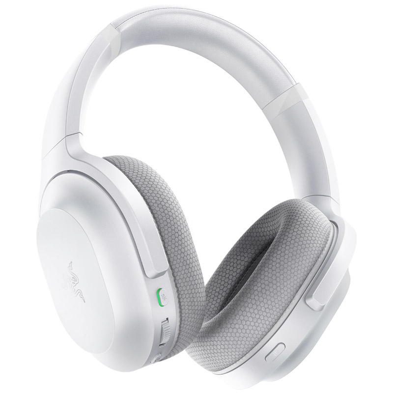 Razer RZ04-03790200-R3M1 cuffia e auricolare Wireless A Padiglione Giocare USB tipo-C Bluetooth Grigio, Bianco (RAZER BARRACUDA