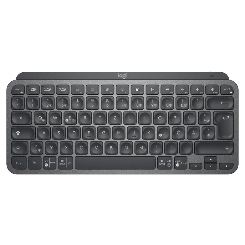 Ã¢â‚¬Â¢ Tastatur-Layout: DE, flach Ã¢â‚¬Â¢ Anschluss: kabellos 2.40GHz, Bluetooth Ã¢â‚¬Â¢ MaÃƒÅ¸e:
