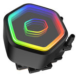 Cooler Master MasterLiquid 360 Core II 360mm ARGB Liquid CPU Cooler, Dual Chamber Pump w/ Infinity Mirror, Black