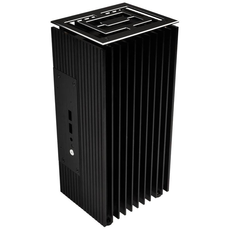 Akasa Turing Fanless Nuc Case per tavole NUC Intel di 8 ° gene - Alluminio - Posizione in verticale/orizzontale - PC - Allumin
