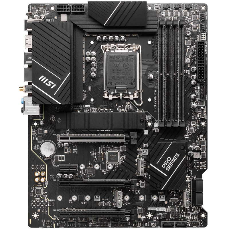 MB MSI PRO Z790-P WIFI DDR5 S1700 13GEN 4D5 6S3 M.2 U3 GBL RAID H/D