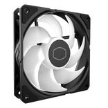 Cooler Master SickleFlow Edge 120 ARGB 12cm PWM Case Fan, Up to 2500 RPM, Loop Dynamic Bearing, Black