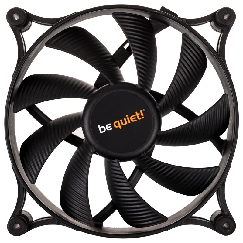 be quiet! Shadow Wings 2 140mm PWM Case per computer Ventilatore 14 cm Nero (be quiet! Shadow Wings 2 - indsats med)