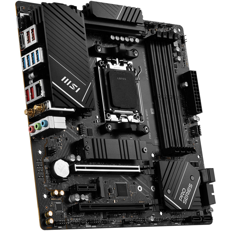 MSI PRO B650M-A WIFI AMD B650 Presa di corrente AM5 micro ATX