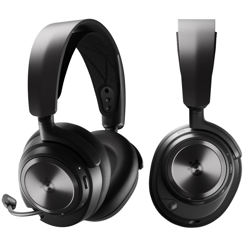 Steelseries Arctis Nova Pro Wireless Auricolare A Padiglione Giocare Bluetooth Nero (ARCTIS NOVA PRO WIRELESS)