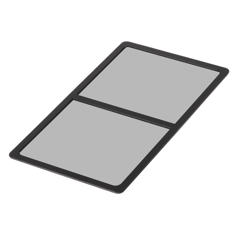 Filtro antipolvere SST-FF145B nero per 2 ventole da 140 mm