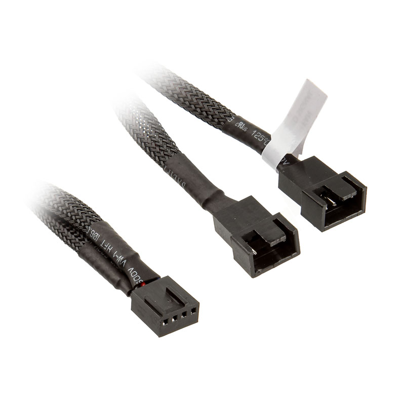 EK Water Blocks 3831109867860 cavo di alimentazione interno 0,1 m (EK Water Blocks EK-Cable Y-Splitter 2-Fan PWM [10cm])