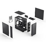 Fractal Design Epoch [Black Solid] Case, ATX, 3x Momentum 12 Fans, Mesh Top & Front, USB-C 20Gbps