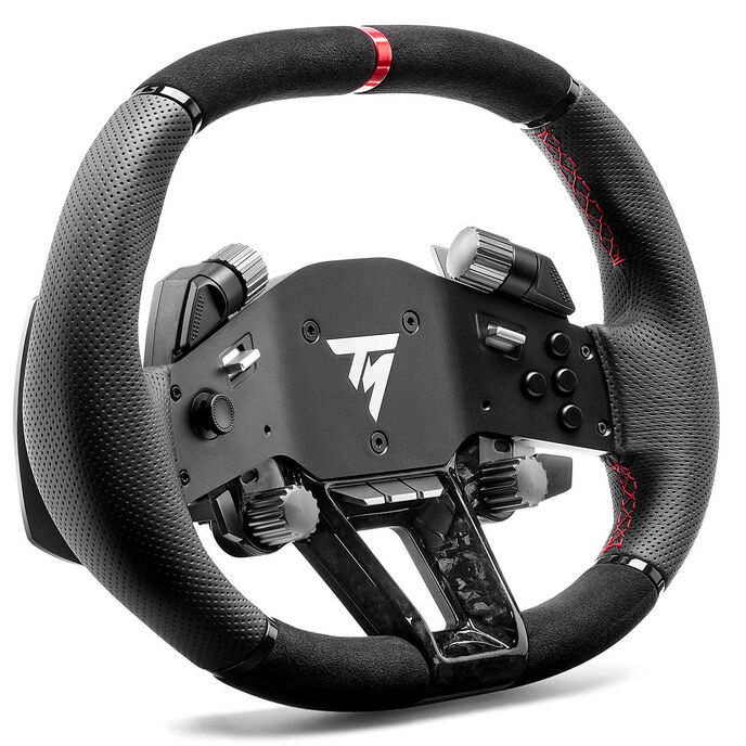 Thrustmaster Hypercar Wheel Add-On Nero, Argento Volante PC, PlayStation 4, PlayStation 5, Xbox, Xbox One (AddOn Thrustm. Hyper