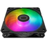 Cooler Master SickleFlow Edge 120 ARGB 12cm PWM Case Fan, Up to 2500 RPM, Loop Dynamic Bearing, Black