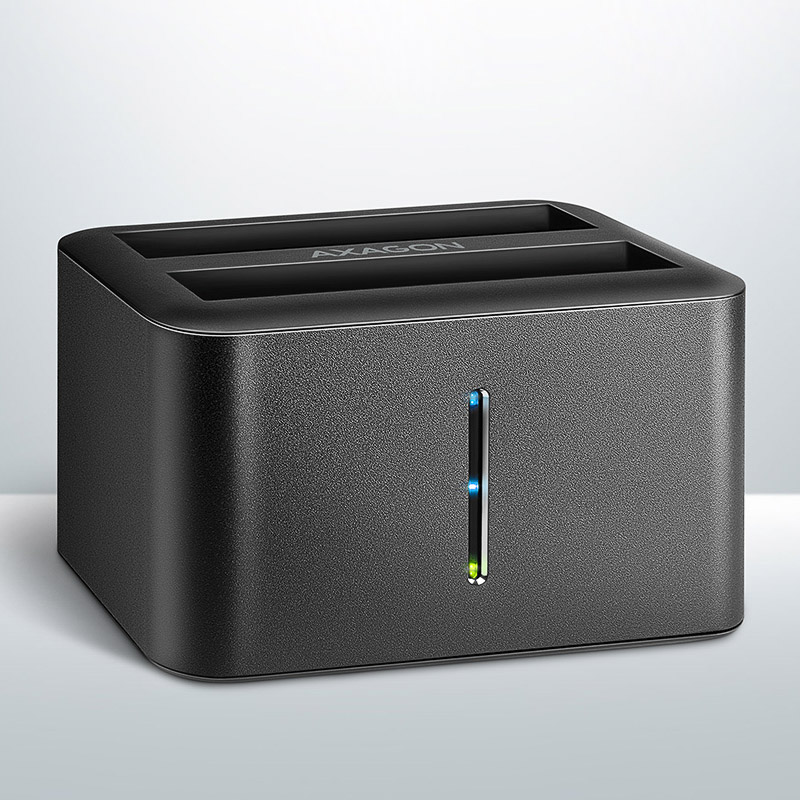 Axagon ADSA-D25 docking station per unitÃƒÆ’Ã‚Â  di archiviazione USB 3.2 Gen 1 [3.1 Gen 1] Type micro-B Nero (AXAGON