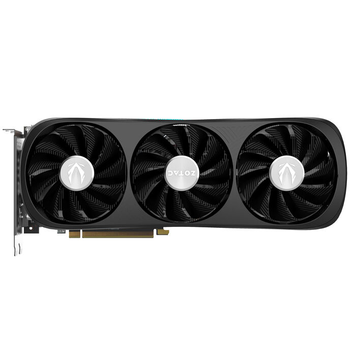 Scheda grafica ZOTAC GAMING GeForce RTX 4070 Super Trinity OC Black Edition da 12 GB