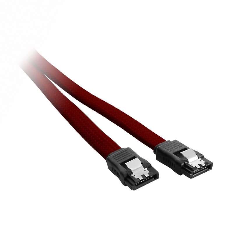 Cablemod CM-CAB-SATA-N60KBR-R cavo SATA 0,6 m Rosso (CableMod ModMesh SATA 3 Cable 60cm - Burgundy)