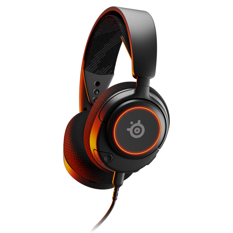Steelseries Arctis Nova 3 Auricolare Cablato A Padiglione Giocare USB tipo-C Nero (SteelSeries Arctis Nova 3 Wired On-ear Stere