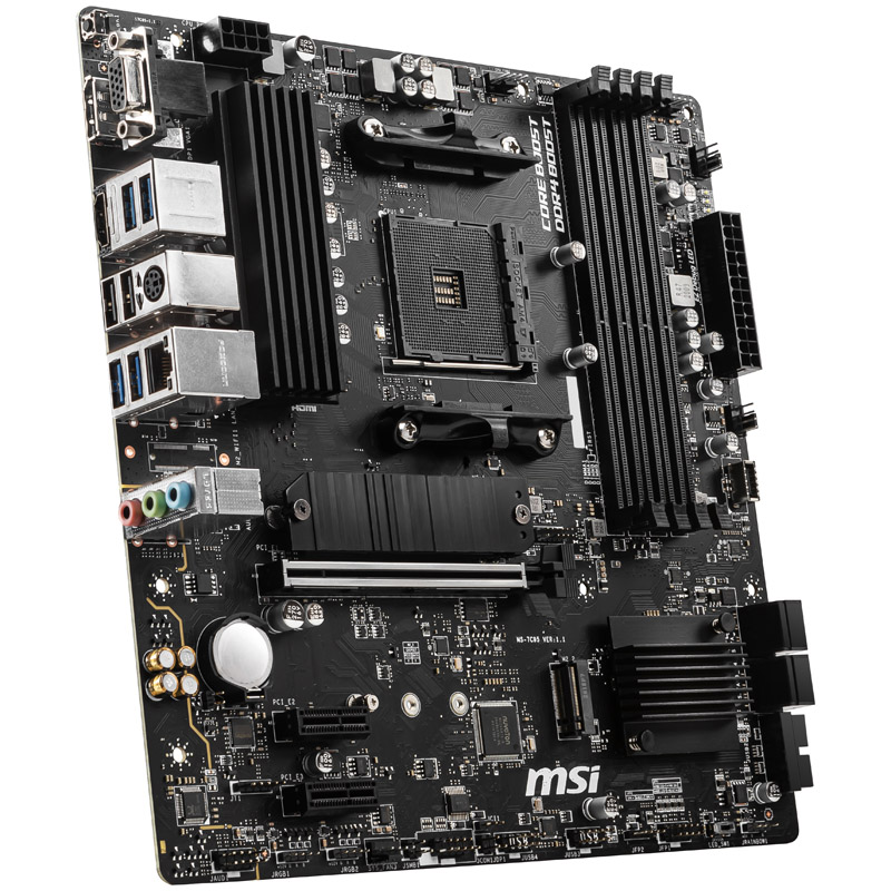 MSI B550M PRO-VDH scheda madre AMD B550 Presa AM4 micro ATX (MSI AM4 B550M PRO-VDH M-ATX)