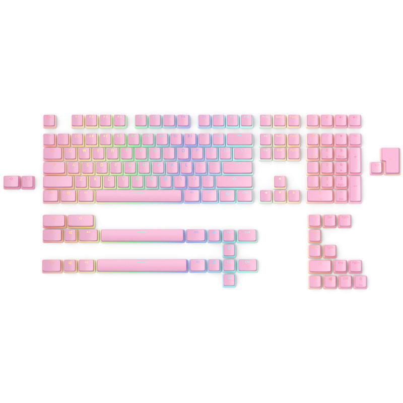 Glorious PC Gaming Race Aura V2 Coperchio per tastiera (Glorious Aura Keycaps v2 PBT ANSI US - Pink [GLO-KC-AURA2-P])