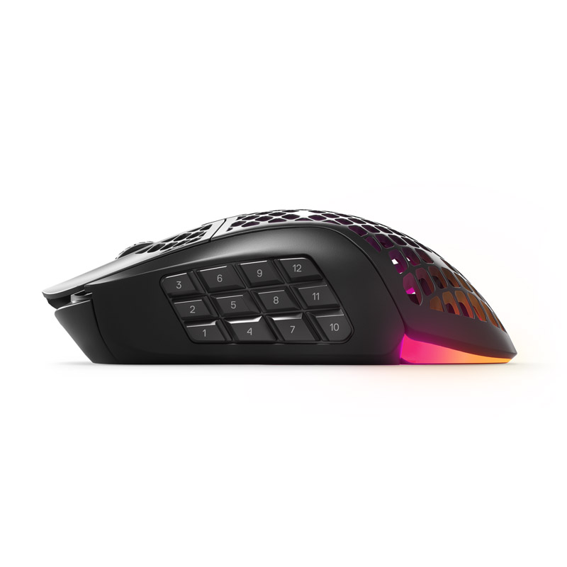 Steelseries Aerox 9 mouse Ambidestro RF senza fili + Bluetooth Ottico 18000 DPI (SteelSeries Aerox 9 Gaming Mouse - Bluetooth/R