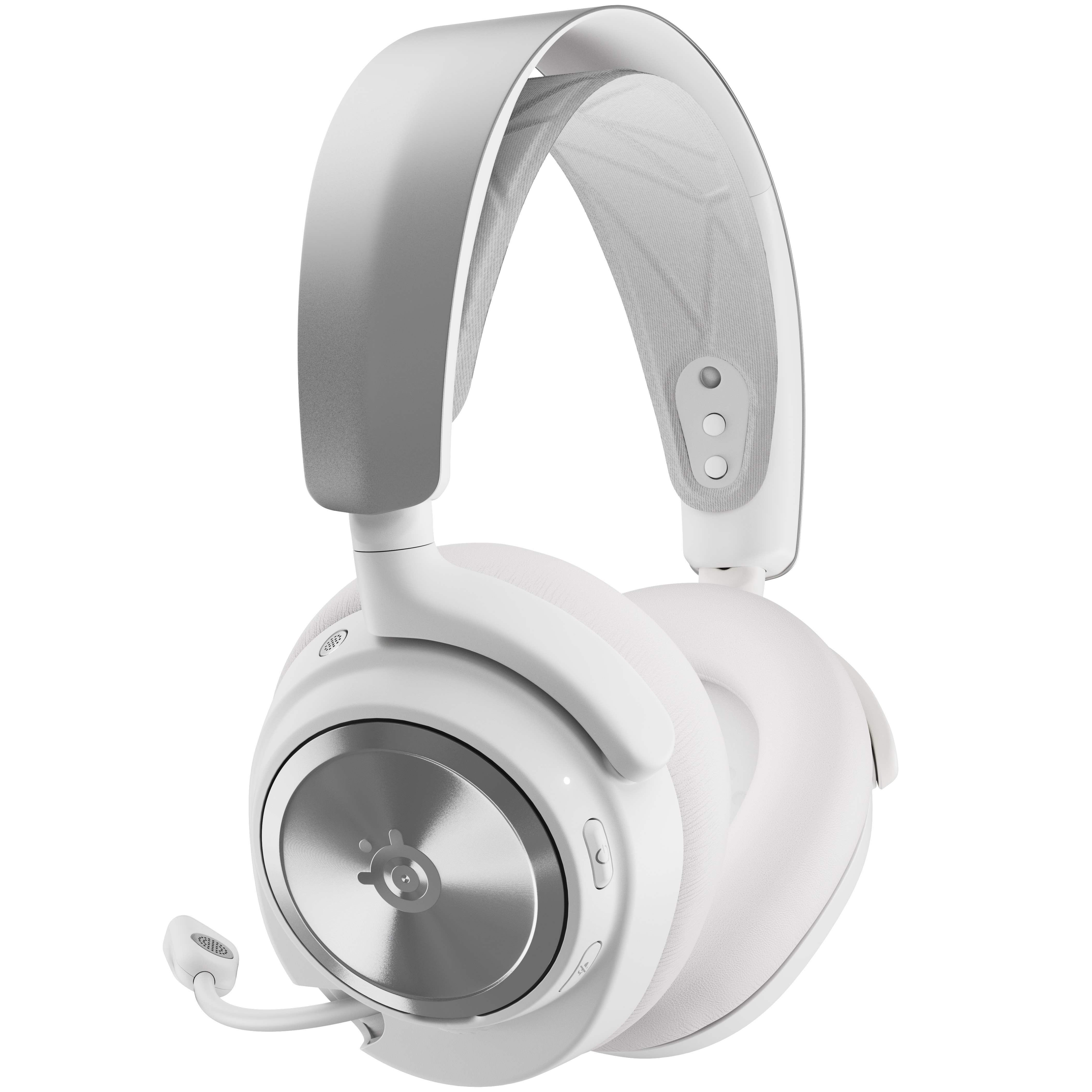 Cuffie da gioco wireless SteelSeries Arctis Nova Pro bianche 61524