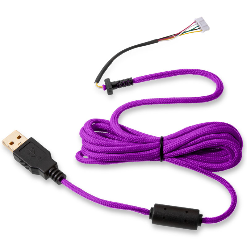 Glorious PC Gaming Race G-ASC-PURPLE Porpora 2 m USB tipo A (Glorious Ascended Cord - musekabel)