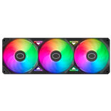 Cooler Master SickleFlow Edge 360 ARGB PWM Triple-Fan Single-Frame Unit, Up to 2500 RPM, Loop Dynamic Bearing, Single Connectio