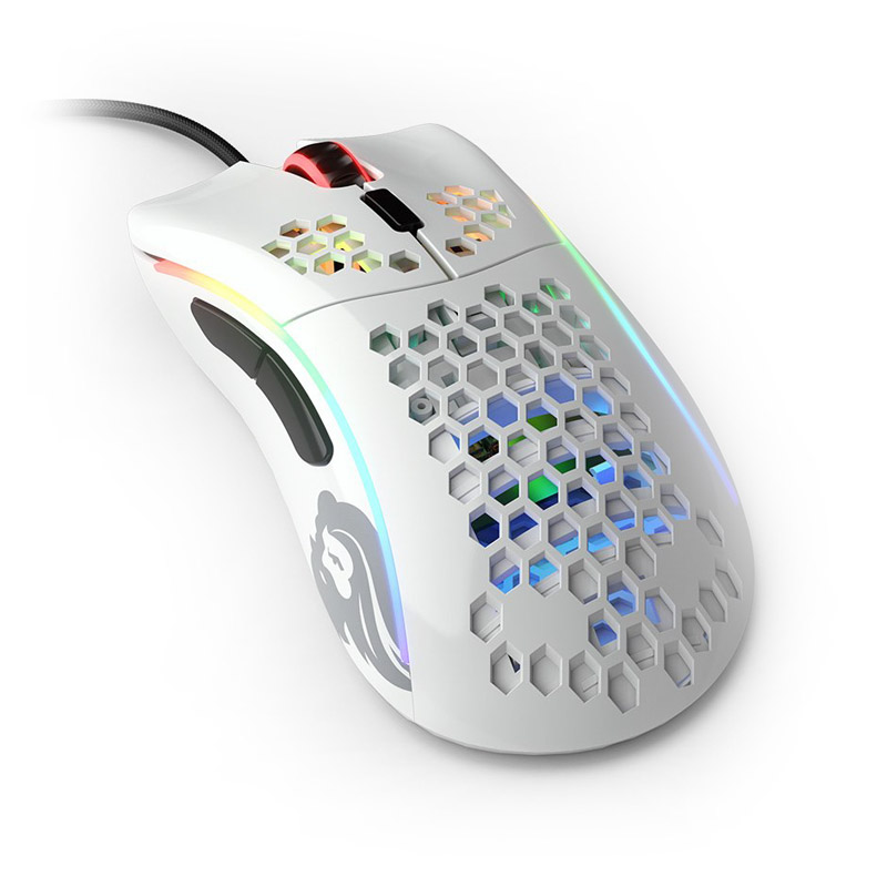 Glorious PC Gaming Race Model D- mouse Mano destra USB tipo A Ottico 12000 DPI (Glorious Model D- USB RGB Optical Gaming Mouse