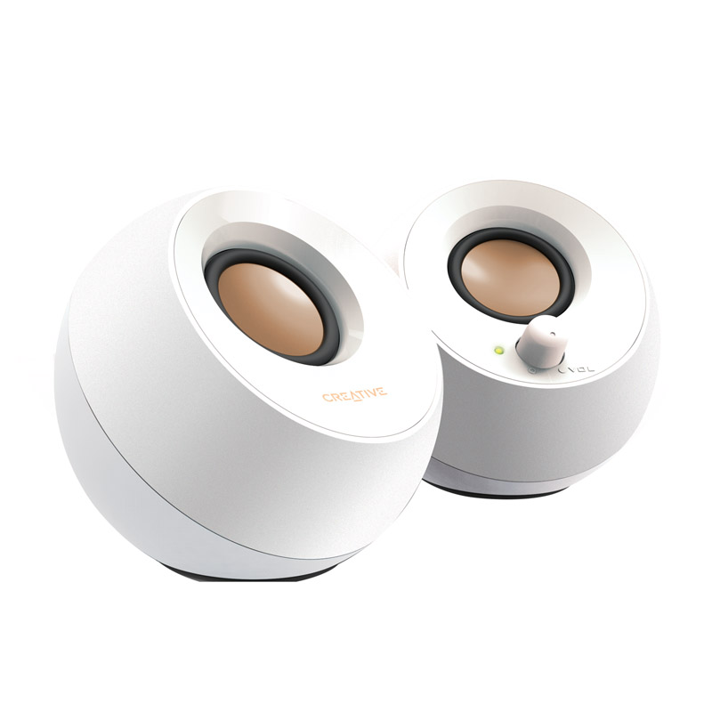 Speaker 3,5mm Pebble wh 4,4W