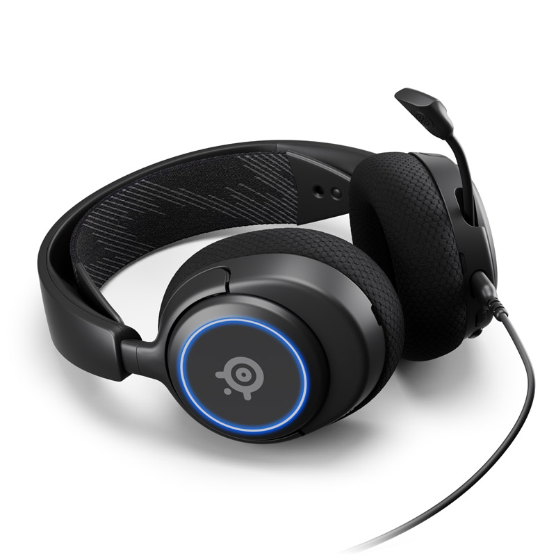 Steelseries Arctis Nova 3 Auricolare Cablato A Padiglione Giocare USB tipo-C Nero (SteelSeries Arctis Nova 3 Wired On-ear Stere