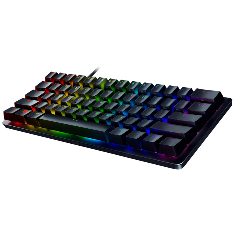 Razer Huntsman Mini Mechanical Taste (Razer Clicky Optical Purple Switch Qwertz Wired USB RGB)