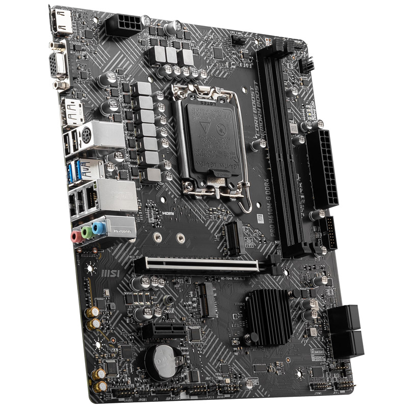 MB MSI PRO H610M-G DDR5 ST1700 MATX 2D5 1M.2 4S3 1HDMI 1DP 1VGA 1PCIE