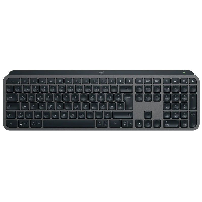 Ã¢â‚¬Â¢ Tastatur-Layout: DE, flach Ã¢â‚¬Â¢ Anschluss: kabellos 2.40GHz, Logi Bolt Ã¢â‚¬Â¢ MaÃƒÅ¸e: