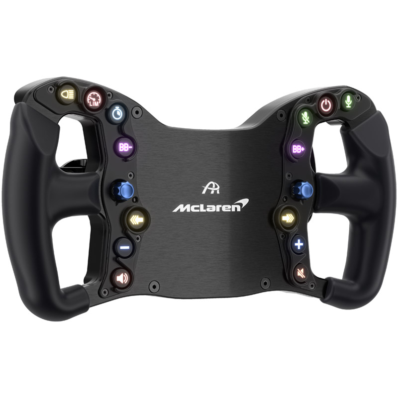 Volante per le corse Ascher McLaren Artura Sport -SC - Volante per simulatori di corse - volante in stile farfalla - realizzato