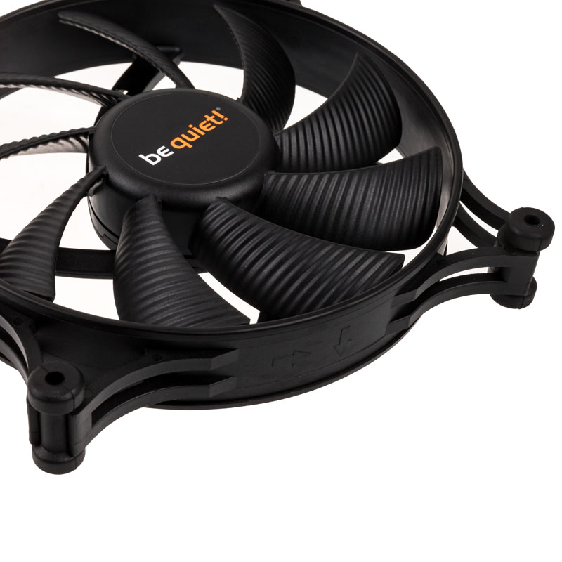be quiet! Shadow Wings 2 140mm PWM Case per computer Ventilatore 14 cm Nero (be quiet! Shadow Wings 2 - indsats med)