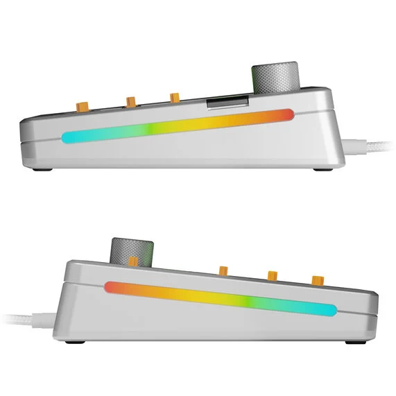 Glorious Gaming GMMK 3 PRO 65% Barebones tastiera USB No Argento