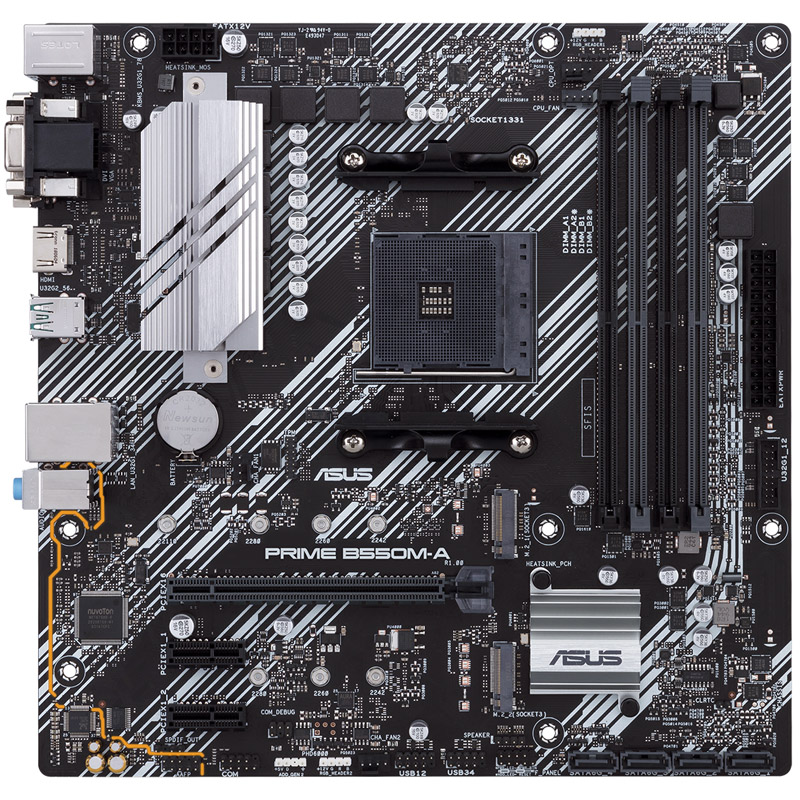 ASUS PRO B550M-C/CSM AMD B550 Socket AM4 micro ATX