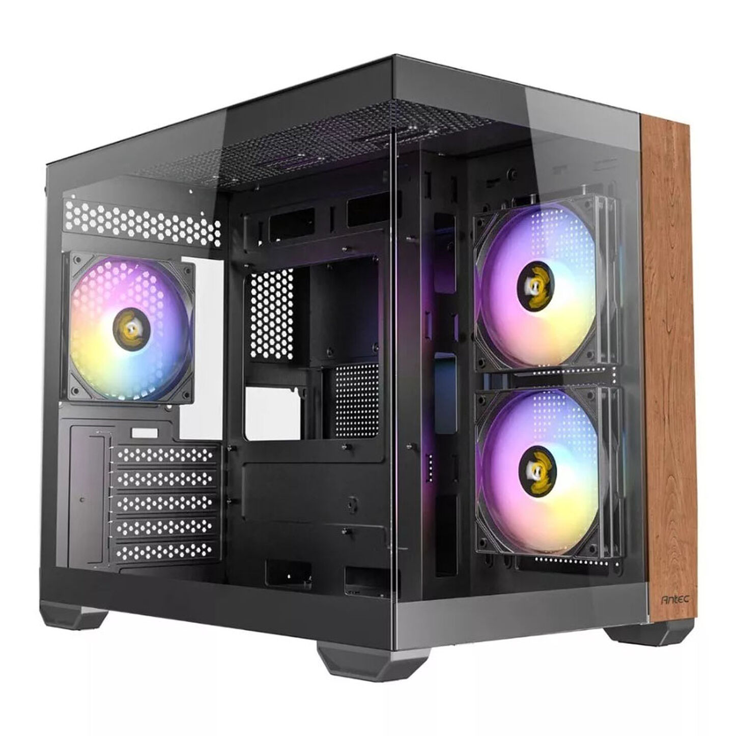 Antec CX600M Midi Tower Nero, Legno (Antec CX600M Wood ARGB - mid tower - A)