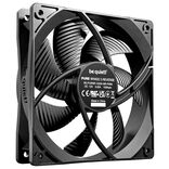 be quiet! Pure Wings 3 120 mm PWM Reverse Triple Pack Black Case per computer Ventilatore 12 cm Nero 3 pz