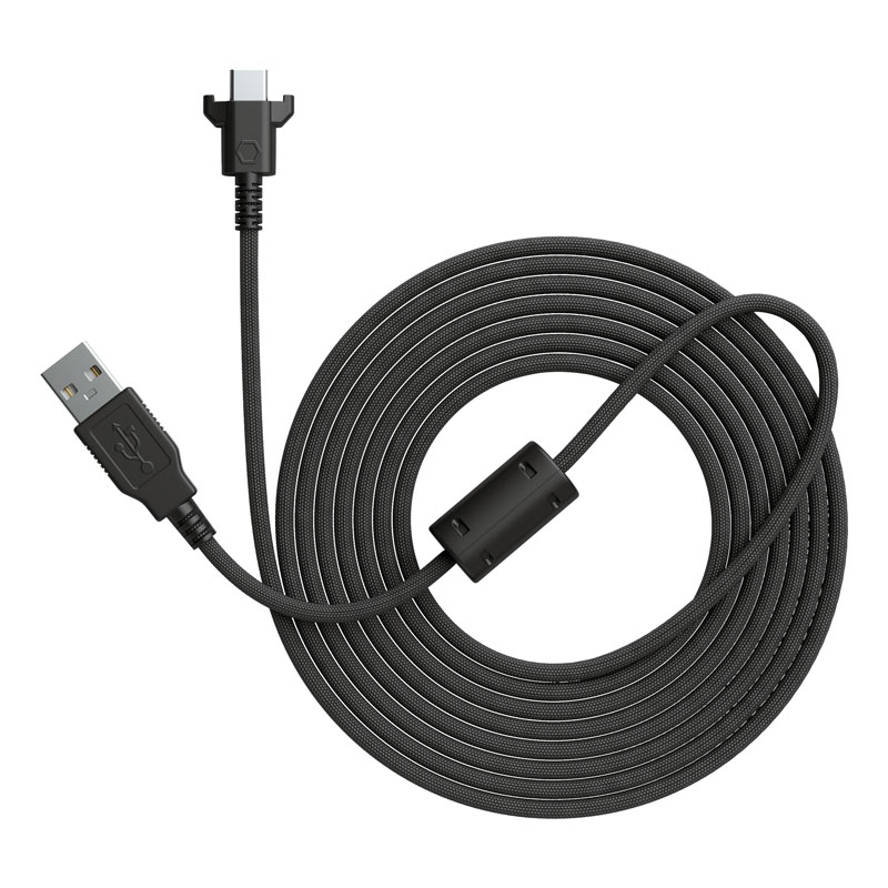 Glorious PC Gaming Race Ascended Nero 2 m USB tipo A, USB tipo-C (Glorious Ascended Charging Cable - Black [GLO-ASCC-MS-B])