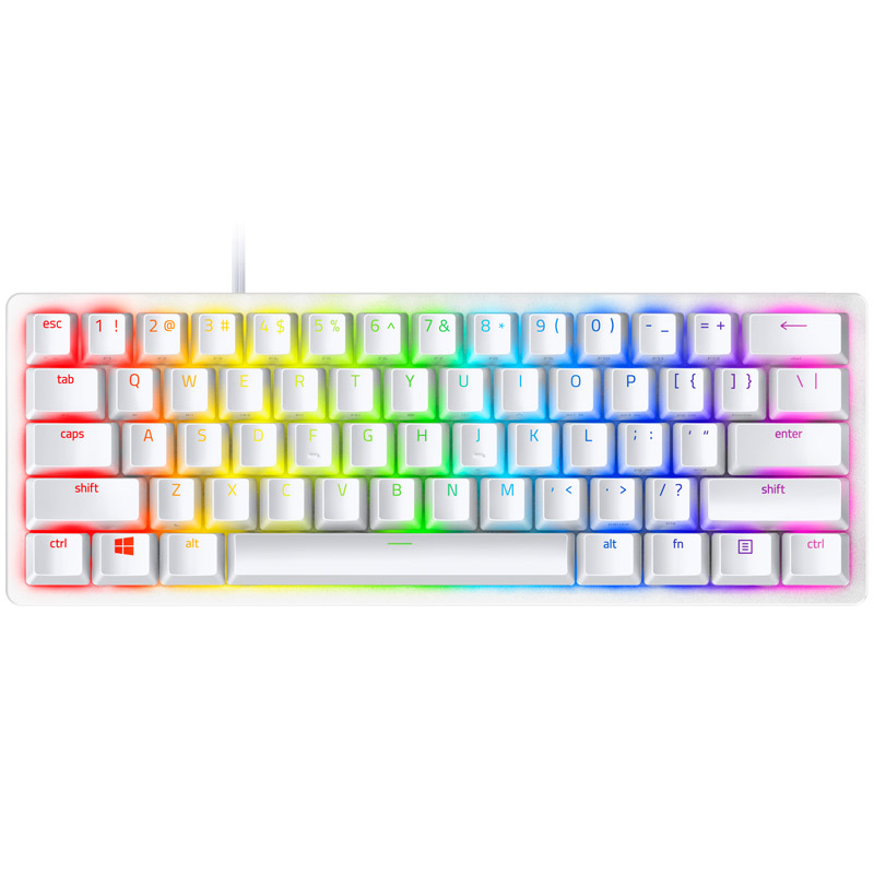 Tastiera da gioco Razer Huntsman Mini Mercury - bianca - RZ03-03392700-R3G1