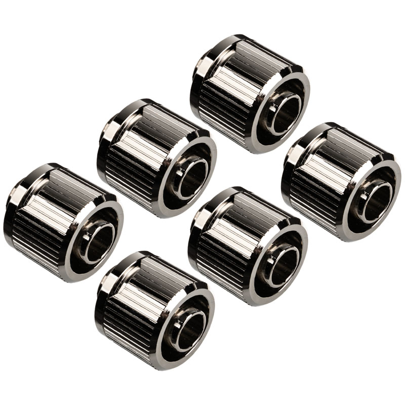 EK Water Blocks EK-Quantum Torque STC 10/16 - 6er-Pack, silber