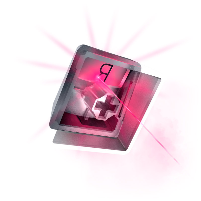 Razer RC21-01740200-R3M1 accessorio del dispositivo di ingresso Coperchio per tastiera (RAZER PHANTOM KEYCAP UPGRADE SET - WHIT