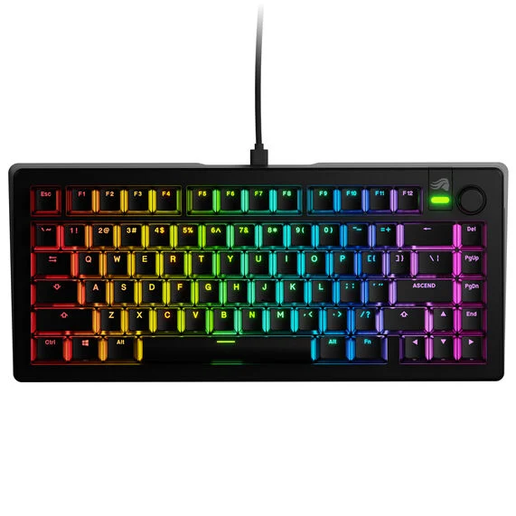 Glorious PC Gaming Race GMMK 3 Prebuilt tastiera USB QWERTY Inglese US Nero