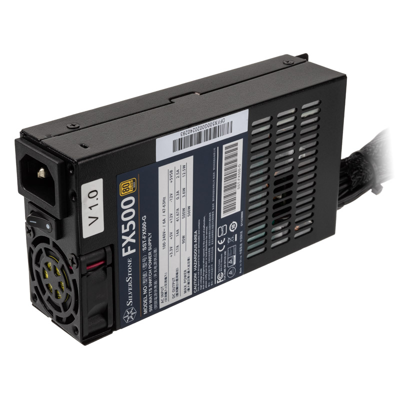 Alimentatore per PC nero SST-FX500-G da 500 Watt