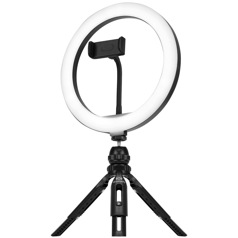 Streamplify LIGHT 10 Ring Light 5V USB White LED - Black