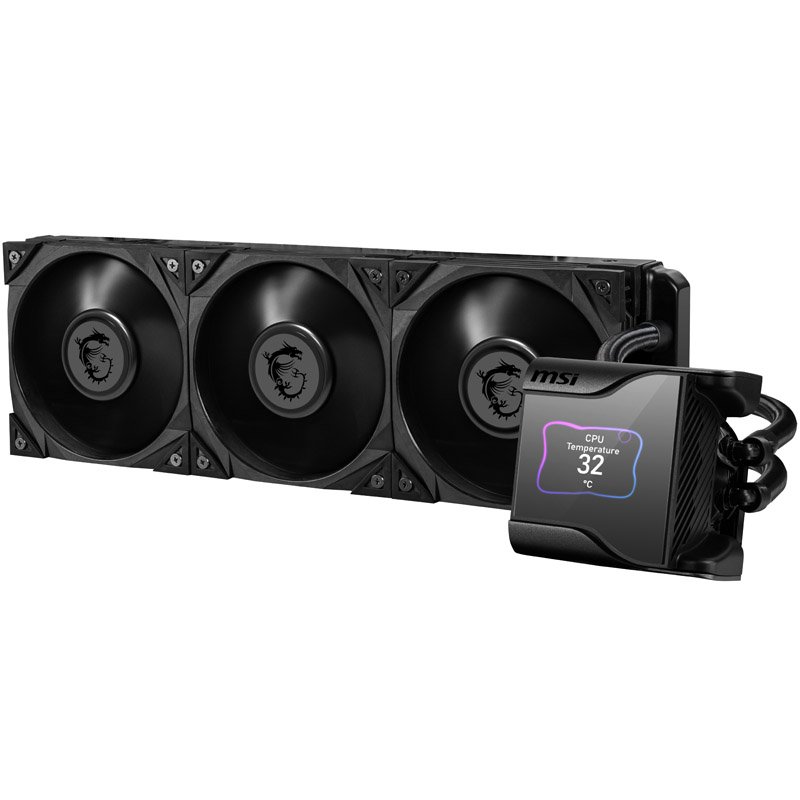 MSI MEG CORELIQUID S360 sistema di raffreddamento per computer Processore Raffreddatore di liquidi tutto in uno 14 cm Nero