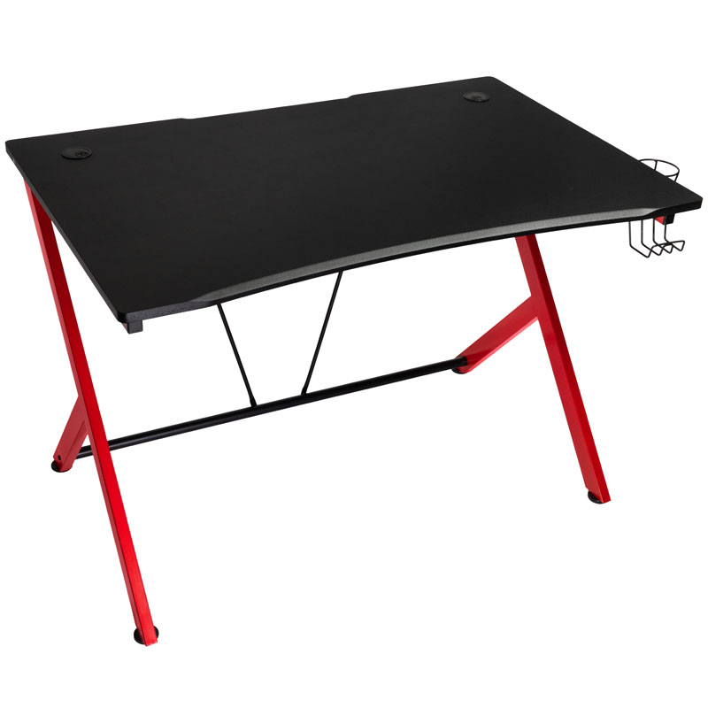 Nitro Concepts NC-GP-DK-010 scrivania per computer (Nitro Concepts D12 Gaming Desk - Black/Red)