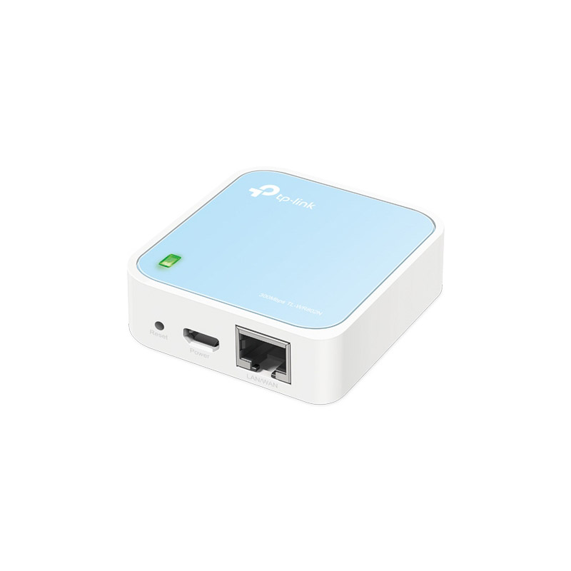 Nano Router N300 1 Porta LAN alimentato USB TL-WR802N